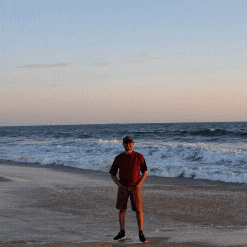 Abrar at Venice beach