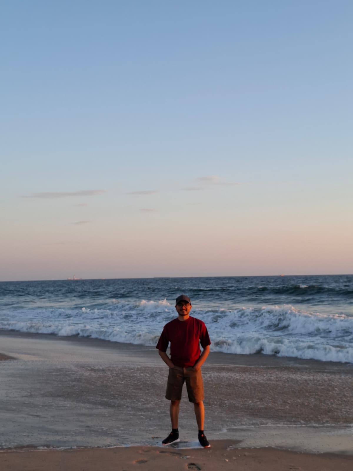 Abrar at Venice beach