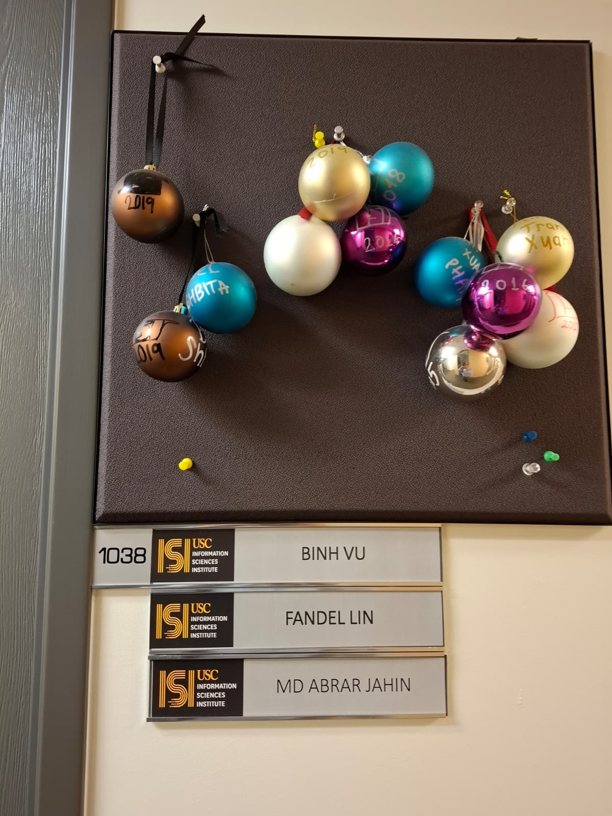 Abrar's office at ISI